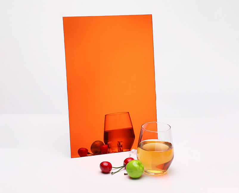 Orange PS Spegelark